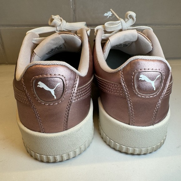 Puma Women's sneakers Carina Metallic‎ Pink Women's Size 8.5 - Picture 12 of 14